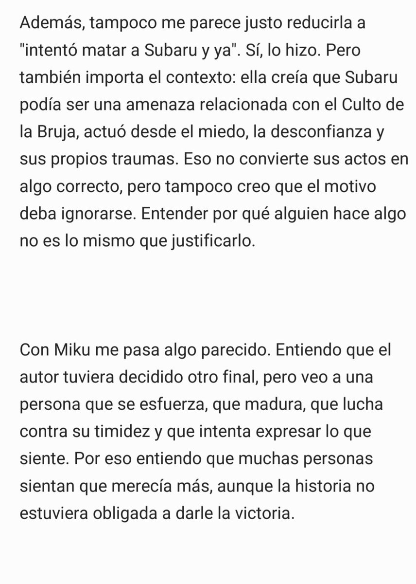 SamekBM's tweet photo. Quiero hablar de por qué algunas historias están perfectamente escritas y, aun así, consiguen que sintamos que algo duele, que algo se perdió por el camino o que ciertos personajes merecían más, aunque entendamos por qué ocurrió.
"Narrativamente correcto, emocionalmente injusto" https://t.co/1sTdfaA0QK