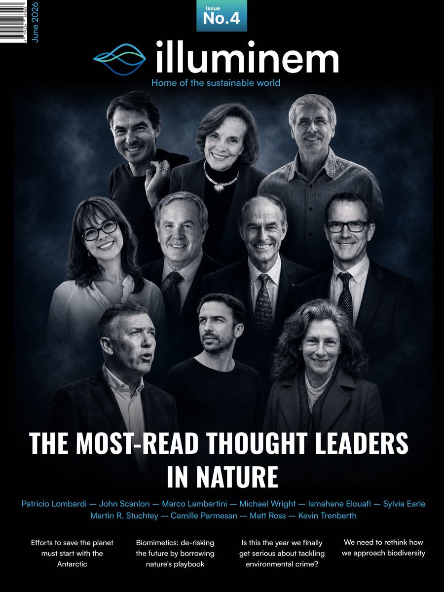 JohnEScanlon's tweet photo. Delighted to be advised by @illuminemNews that I am one of the Top 10 most-read Thought Leaders in Nature, coming in at number two, and to be 15th most read author overall. I am also honoured to be included amongst such distinguished company. See full list https://t.co/L8AMoq14dO https://t.co/K1j81tECxY