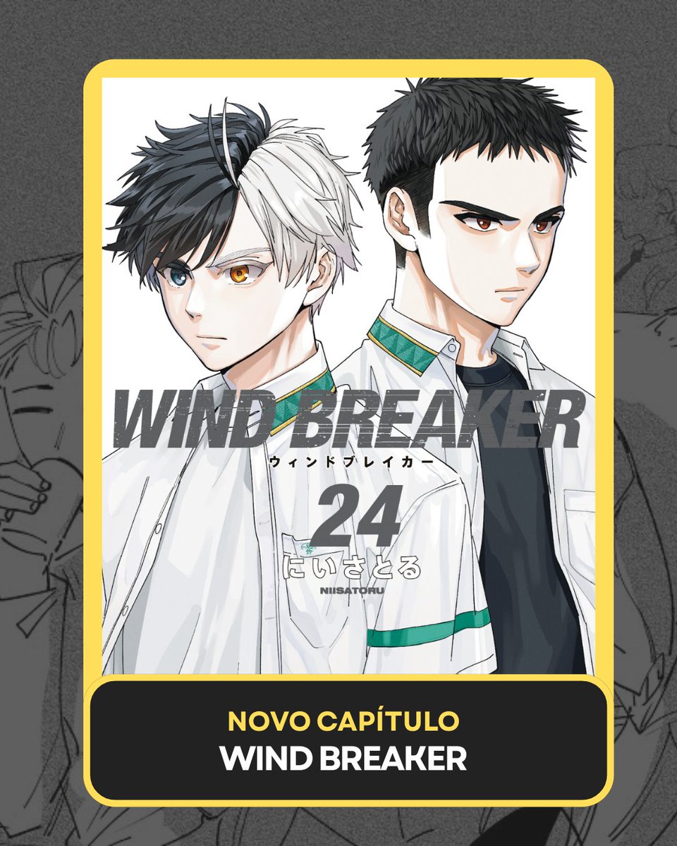 ElevenScanlator's tweet photo. WIND BREAKER - CAPÍTULO 219 - DISPONÍVEL EM PT/BR.
LEIA EM: https://t.co/HnrNx5Eh3o
.
.
.
.
#WINDBREAKER https://t.co/5Dwk8vNyKi