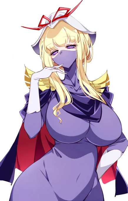 そうですな 閣下のお召物が紫ですので......