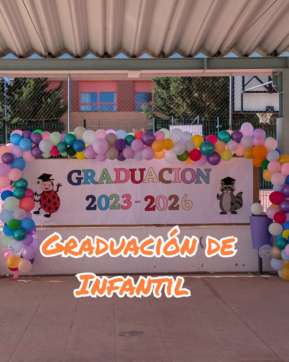 Arcodelasierra's tweet photo. Los grupos de Mapaches y Mariquitas han celebrado su fiesta de final de etapa, llena de emoción y recuerdos inolvidables.
Después, disfrutaron de una divertida jornada de juegos en familia, compartiendo risas y grandes momentos.
¡Gracias a todas las familias por acompañarnos! https://t.co/V5vmZfcGky