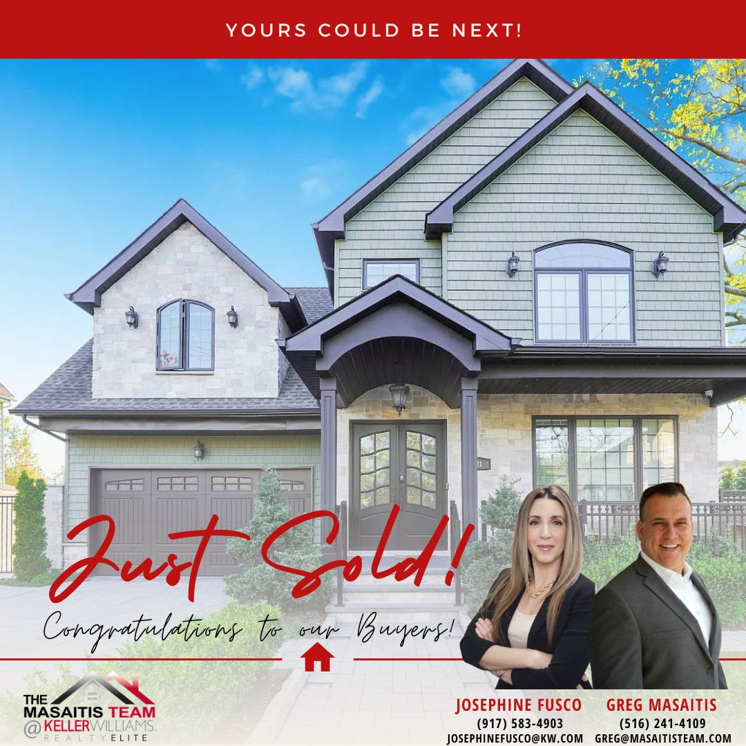 MasaitisTeam's tweet photo. Congratulations to our Buyers! #JustSold #TheMasaitisTeam https://t.co/1vZoIPcXeG