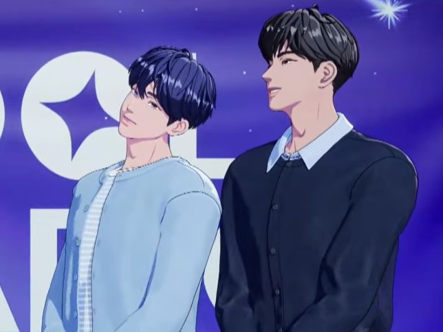 naitoriri's tweet photo. yjun is hmin's babygirl fr 😭🖤💙 https://t.co/ysgmevVjQv