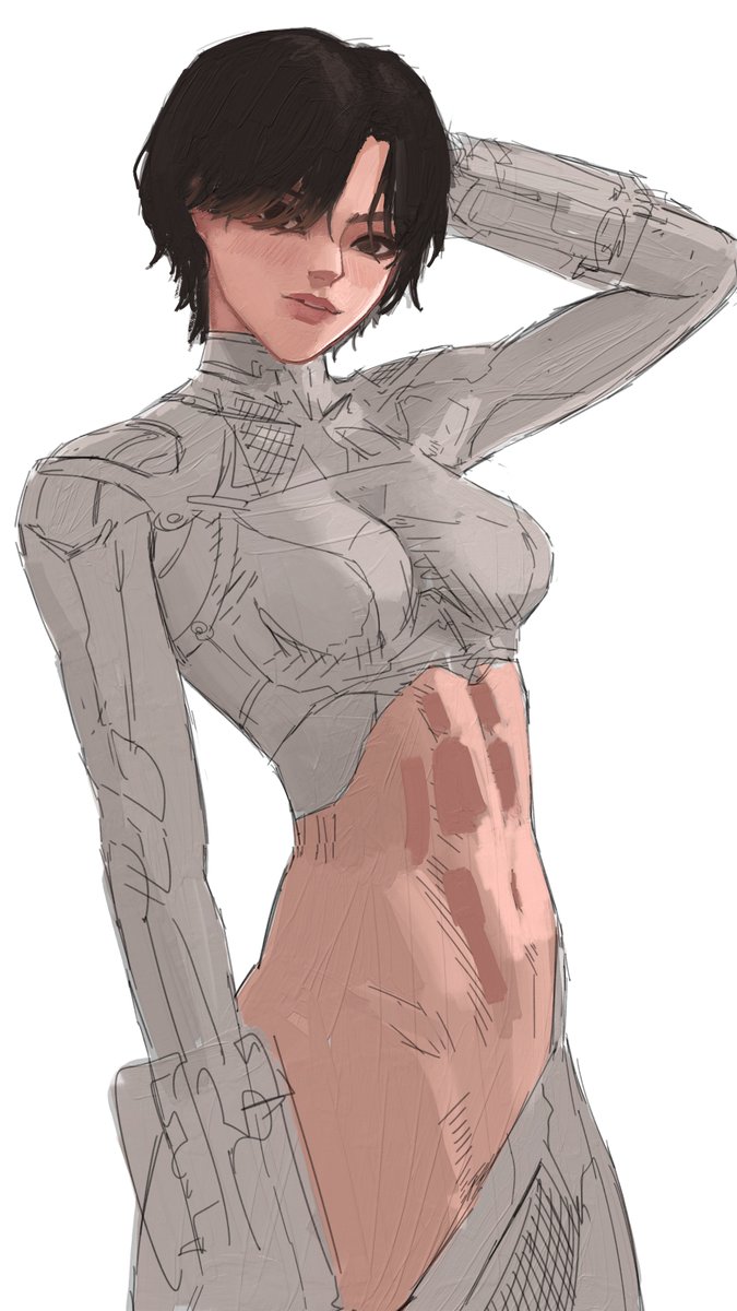 1024mayari's tweet photo. WIP - Evie #StellarBladeBLOODRAIN #StellarBlade https://t.co/54MFzHNoCI