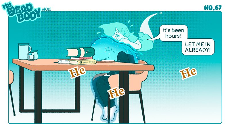My Dead Body Comic tweet media
