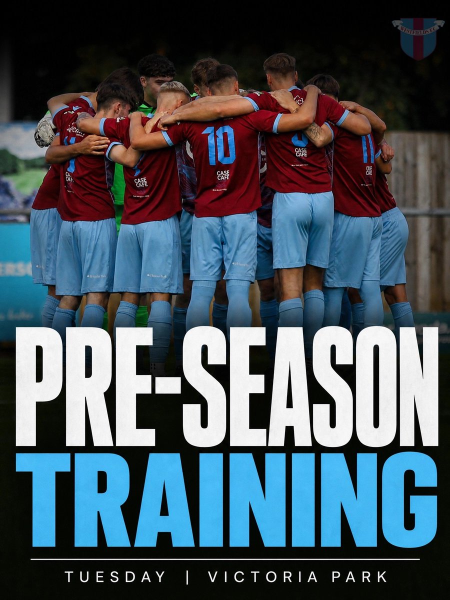 Westfieldsfc1's tweet photo. THE LADS ARE READY!
This Tuesday, the squad returns for the start of pre-season training as preparations begin for the 2026/27 season.
A summer of planning and hard work behind the scenes now turns into action on the pitch, with a number of exciting new faces set to join our returning squad as we begin the next chapter together.
New faces. Fresh ambition.
Over the coming weeks, we'll be taking you behind the scenes as the squad comes together, and the foundations are laid for the season ahead.
The hard work starts now. The journey starts NOW.
👀 Stay tuned...
#FieldsTogether🟣🔵