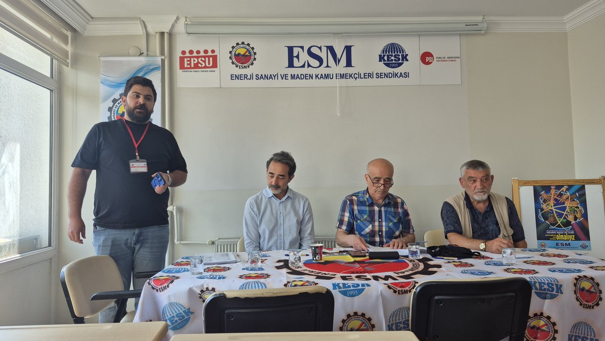 ESM_GM's tweet photo. Sendikamızın 9. Olağan Genel Kurulu'na yaklaşırken şubelerimizin genel kurulları da başladı.

Ankara 2 Nolu ve Antalya şubelerimiz genel kurullarını gerçekleştirdiler.

Şube yönetimlerine ve organlarına seçilen yol arkadaşlarımıza başarılar diliyoruz. https://t.co/sMdPewNB91