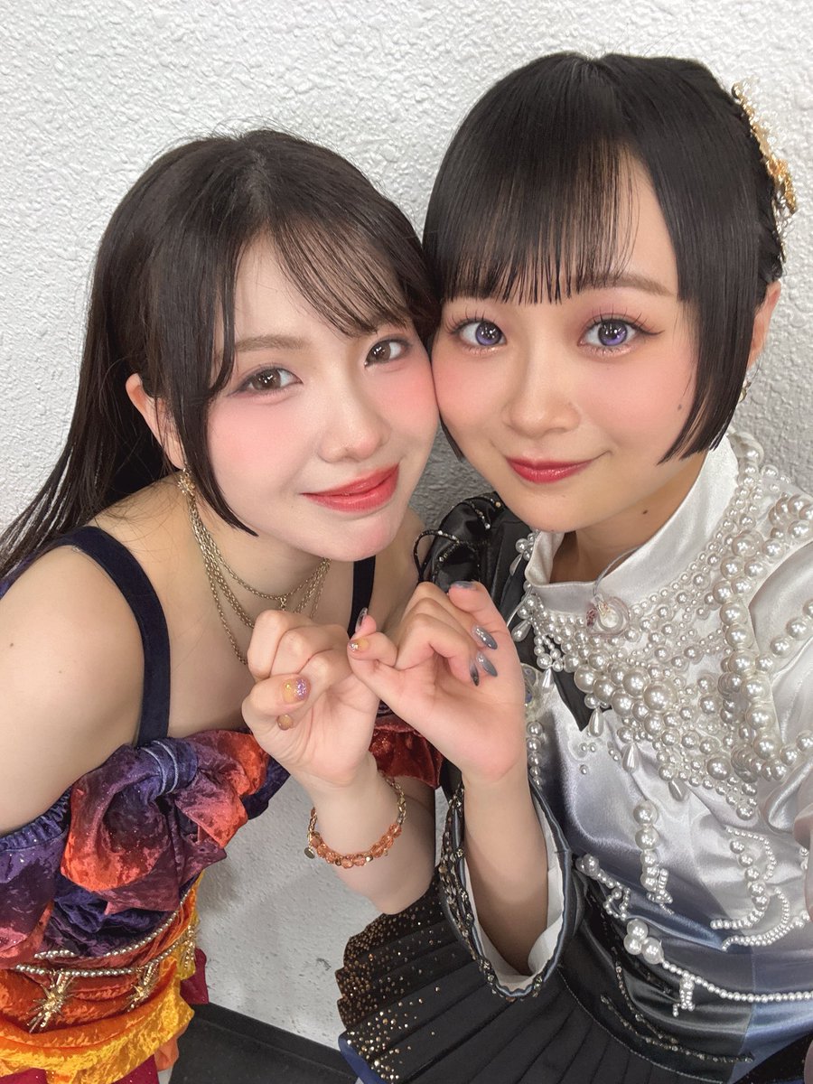 Harusaki_non's tweet photo. たくさんもぐもぐしてMC上手になったね❤️あーや❤️
いっぱい練習して私のこと甘やかしてくれた🧡まあ🧡
会うたびに絡んできた愛情たっぷり🩵かわち🩵

2組落ち着くよ🍵
#学マス2nd_HIF_DAY1 
#学マス2nd_HIF_DAY2 https://t.co/AFt3ySDvcI