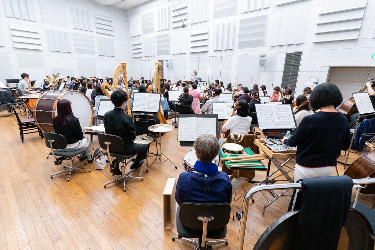 nntt_opera's tweet photo. 『エレクトラ』東京フィルハーモニー交響楽団とのリハーサルも始まっています！まさにリハーサル佳境🔥
#エレクトラ #大野和士 #東京フィル https://t.co/JxXcraxZpq