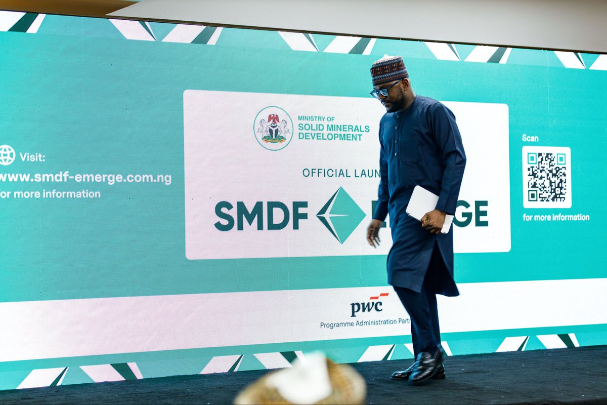 SMDFemerge's tweet photo. SMDF-Emerge is a step toward a mining sector that explores with confidence, adds value at home, and rewards our nation.

Mark your calendar. Applications open July 10, 2026.

#SolidMinerals | #Nigeria | #Grant https://t.co/CTuUwD7Ex6
