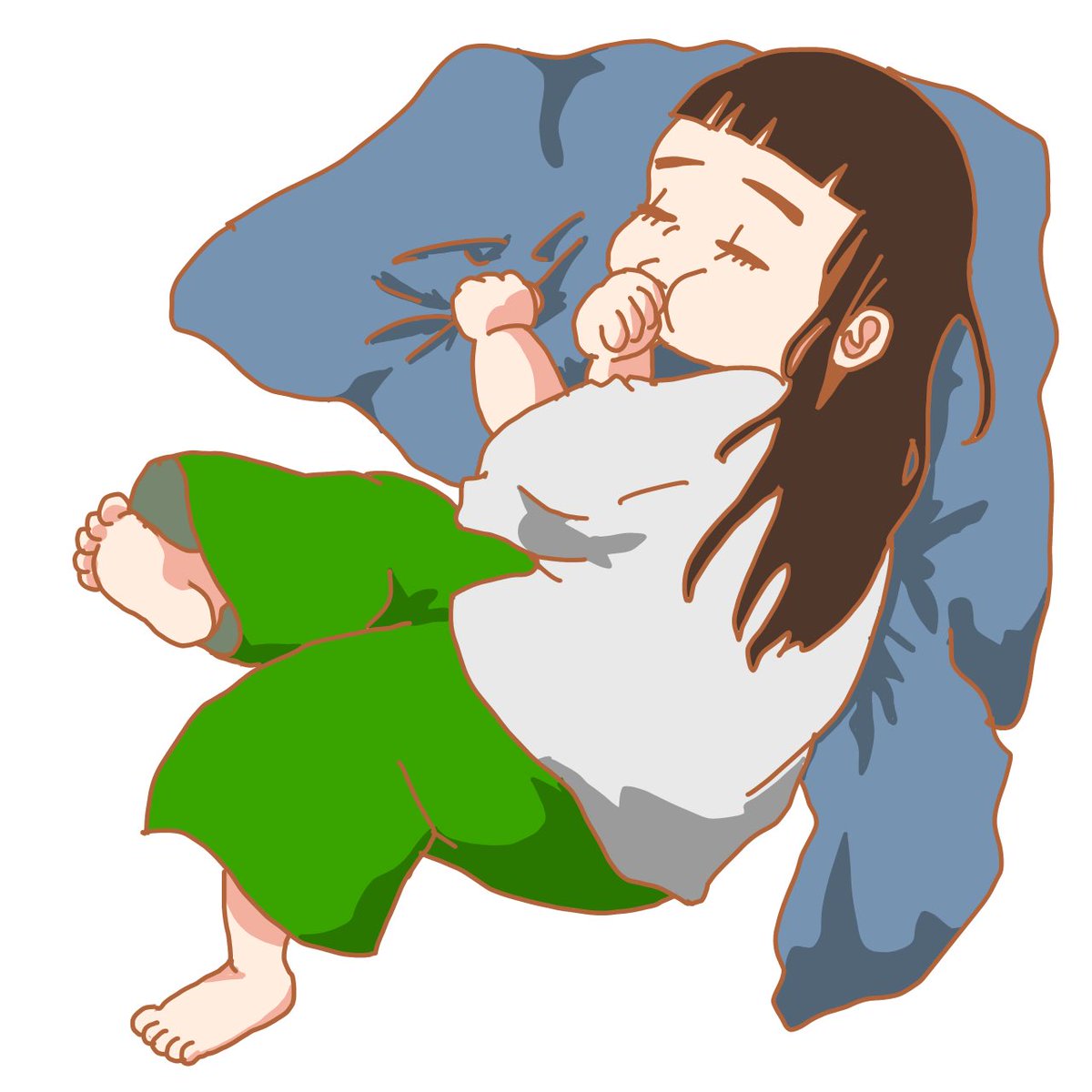 nikokin_o's tweet photo. お昼寝3歳児 https://t.co/8iBHB7fbm8
