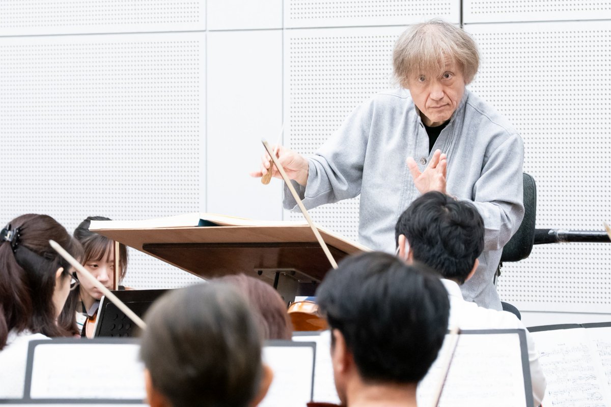 nntt_opera's tweet photo. 『エレクトラ』東京フィルハーモニー交響楽団とのリハーサルも始まっています！まさにリハーサル佳境🔥
#エレクトラ #大野和士 #東京フィル https://t.co/JxXcraxZpq