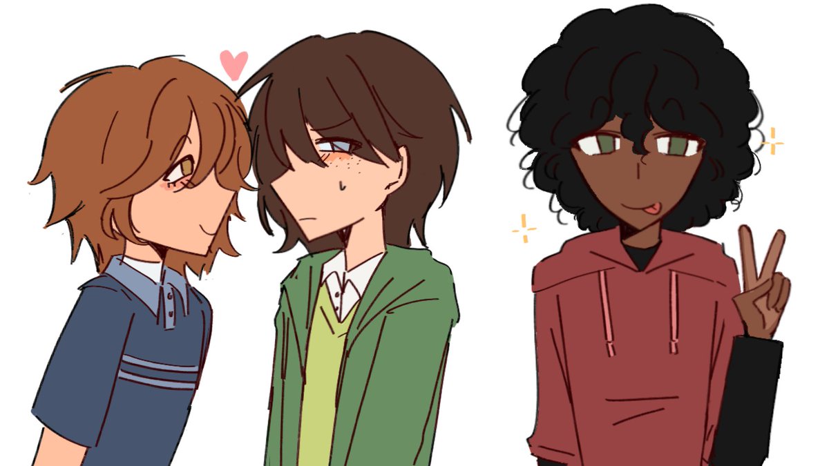 Mmmmmcccc00's tweet photo. literally the ggy trio / beckorellis #ggyfnaf #beckory https://t.co/e90st5r6vU