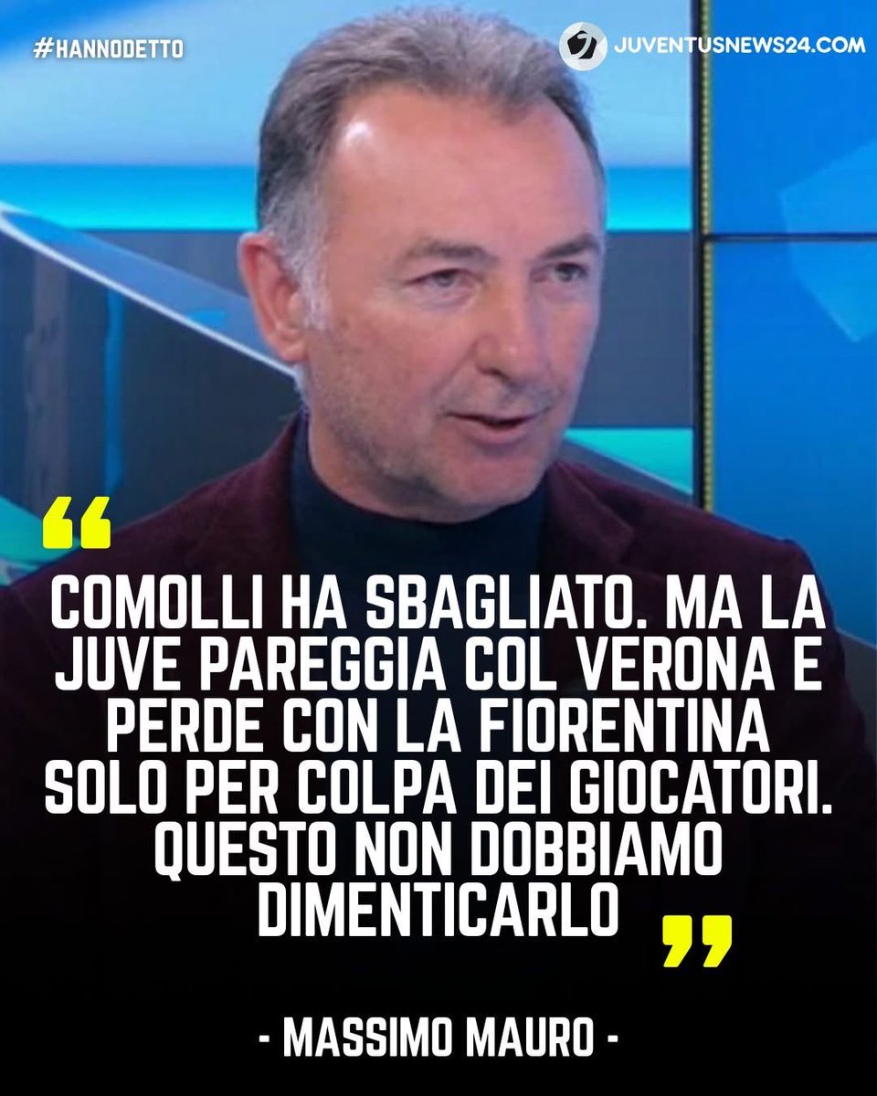 junews24com's tweet photo. 🥶 Massimo Mauro invita tutti a ragionare sui veri responsabili della stagione fallimentare della Juventus
❓ Basterà cambiare l'ad per risolvere i problemi di questa squadra?
🙄 Diteci la vostra nei commenti https://t.co/A3EGn2rVEV