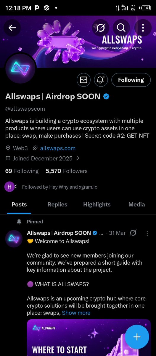 Johnsmithte5b's tweet photo. @xgram_io @allswapscom @ayomideodo6 https://t.co/xFDVHd2fRN