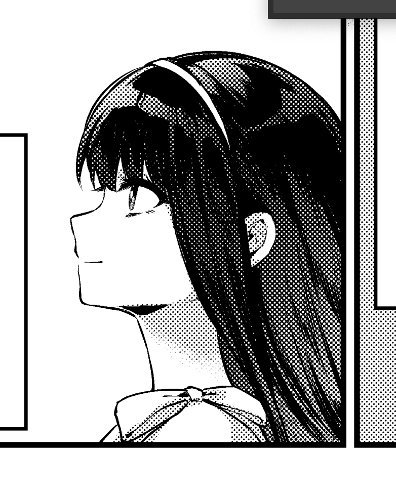 久しぶりの黒髪楽しい😭
ハイパー美少女の横顔😭 