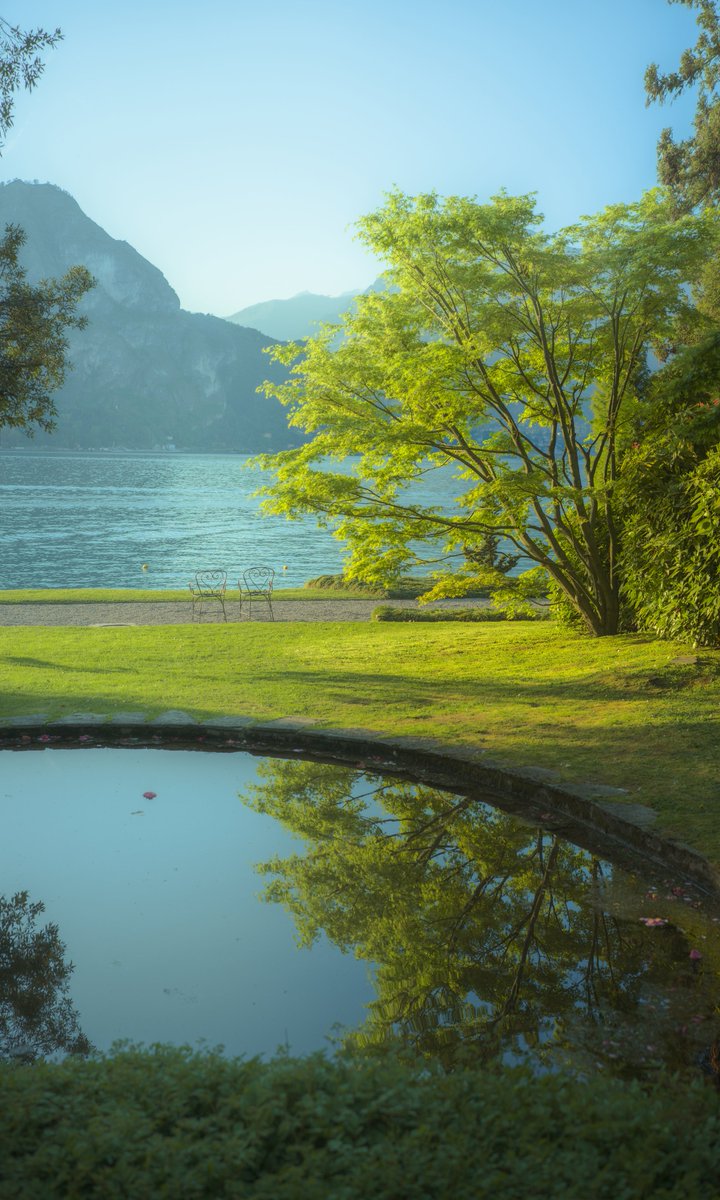 Hasselblad's tweet photo. Summer light fills the landscape with warmth, moving across green trees, still water and coastal waves. Everything feels alive in soft motion, shaped by air, colour and sunlight.  A quiet summer atmosphere in every frame.  

📷 overwater 
📸 X2D II 100C，XCD 35-100E  
#Hasselblad #Summer #X2DII #NaturePhotography #LandscapePhotography #Seascape