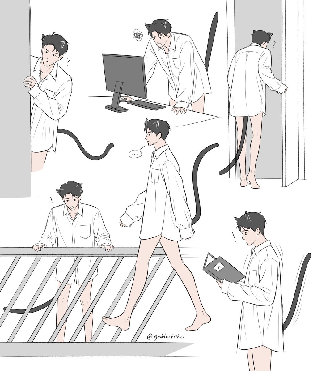 gablestriker's tweet photo. a curious cat wandering around Nathaniel's house🐈‍⬛
(chapter 57)

#런어웨이이프유캔 #RunAwayIfYouCan https://t.co/SeBtdhSBeO