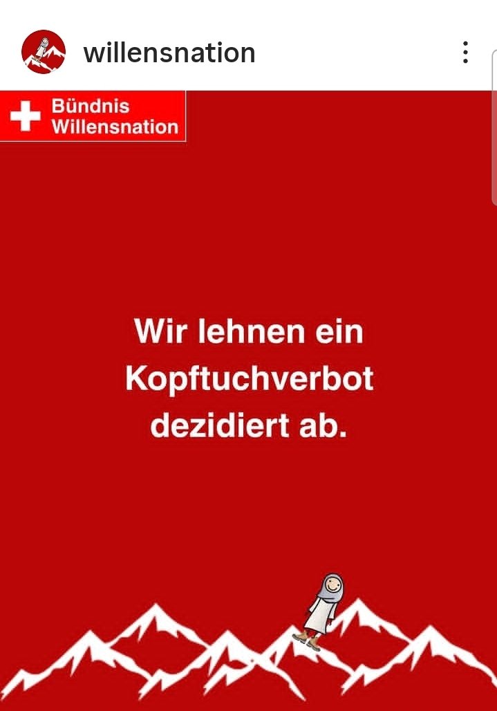 AnwaltSteiner's tweet photo. Das "Bündnis Willensnation“ lobbyiert für das Kopftuch an Schulen und instrumentalisiert den Begriff Minderheitenrechte, um ein Kopftuchverbot als Angriff auf die Schweiz darzustellen.

Faktencheck: Das Rahmenübereinkommen des Europarats zum Schutz nationaler Minderheiten gilt für sprachliche Minderheiten (Rätoromanen, Frankophone etc.), die jüdische Gemeinschaft und Jenische/Sinti – nicht für religiöse Zuwanderergruppen.

Muslime haben individuelle Religionsfreiheit (Art. 15 BV), aber keinen kollektiven Minderheitenschutz und keine Gruppenrechte.

Die Willensnation beruht auf dem gemeinsamen Willen zur Integration in eine freiheitliche, neutrale Schweiz – nicht auf der Akzeptanz von Symbolen konservativer islamischer Geschlechterrollen im öffentlichen Dienst oder Schulen.

Religionsfreiheit ja.

Staatliche Neutralität und Integration auch.

Wer beides vermischt, versteht weder Minderheitenrechte noch die Willensnation.

#Willensnation #Kopftuch #Integration #Schweiz