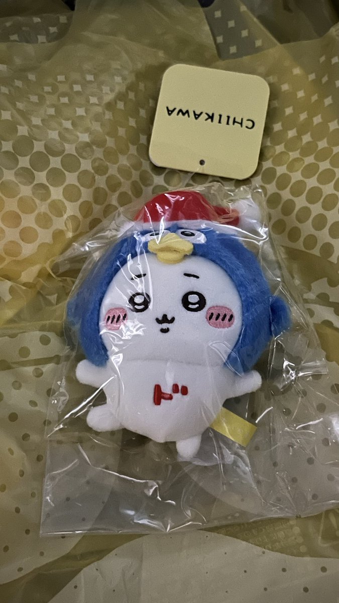 484inoch's tweet photo. 緊急速報😍今日のちい活は？ちいかわ✖︎ドンキコラボ商品購入😍むちゃうれしい😍 https://t.co/AHqWlaW3AP @YouTubeより https://t.co/Fo3OrhN2Ec