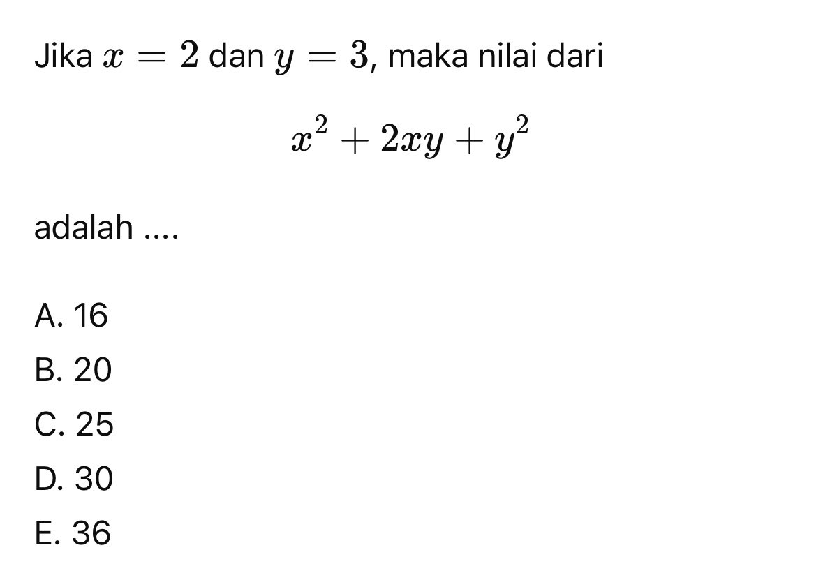 InfoMandiriUsu's tweet photo. 🍎 Penalaran Matematika https://t.co/JVeqDK6uZs