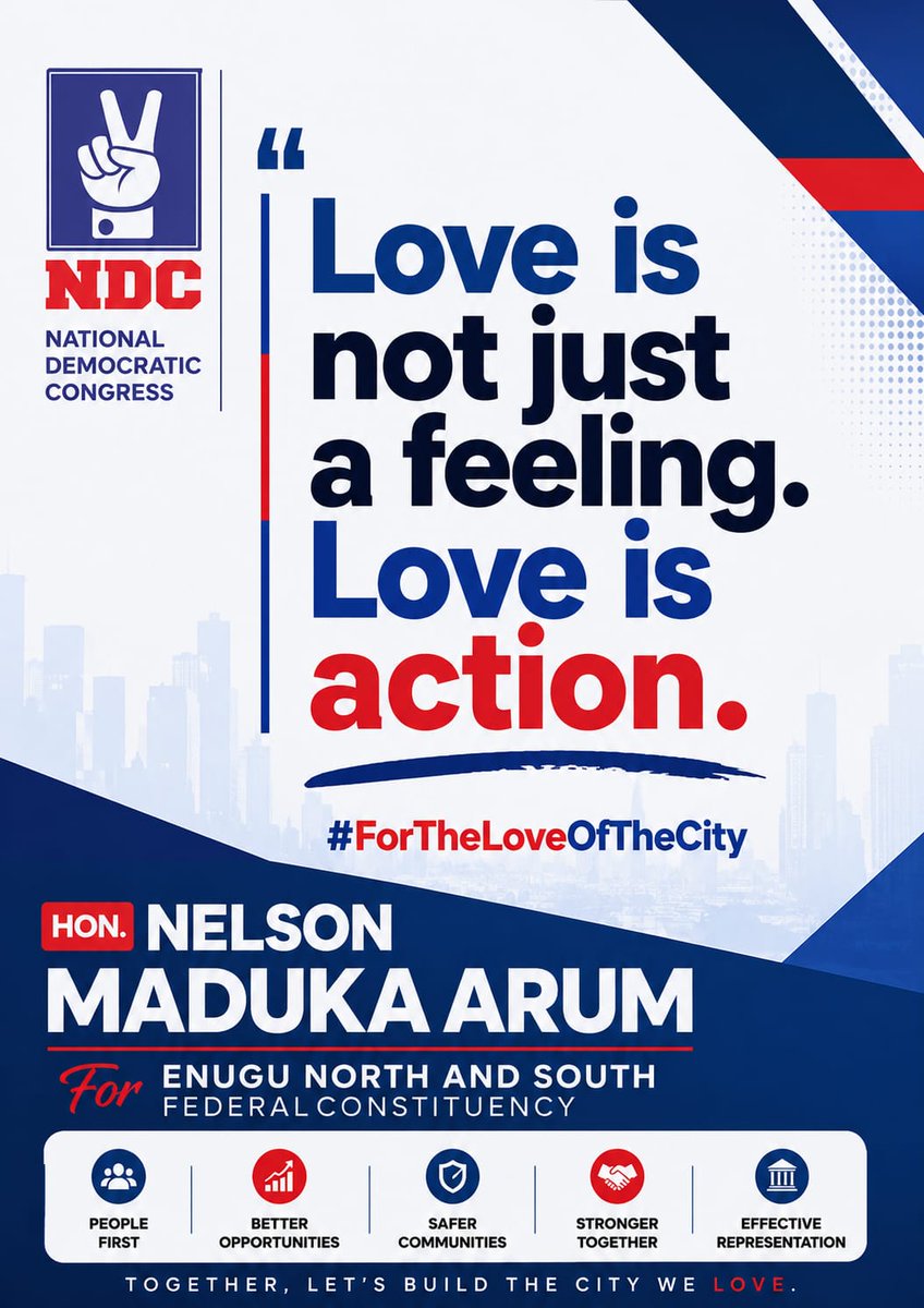 Justvibe_chill's tweet photo. Leadership is not about making promises; it's about taking action. Hon. Nelson Maduka Arum represents a vision of progress, opportunity, service and action.
He is for the people.
Enugu North and south deserves a leadership that delivers not just talk
#ForTheLoveOfTheCity โ๐พ https://t.co/CE4Nzodkeo
