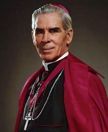 trad_west_'s tweet photo. >A Catholic Bishop gets put on prime-time national television in the 1950s
>No script, no teleprompter, no celebrity guests, just him, a chalkboard, and the Gospel
>Hollywood completely writes him off as boring religious programming
>Proceeds to absolutely dominate the TV ratings, drawing 30 million viewers every single week
>Crushes the biggest secular comedians in the country to win the Emmy Award
>Accepts the Emmy on live TV by thanking his four writers: "Matthew, Mark, Luke, and John."
>Converted countless communists, atheists, and Hollywood executives to the Catholic faith
>About to be beatified in 2026

We need more men like this. Archbishop Fulton Sheen pray for us!