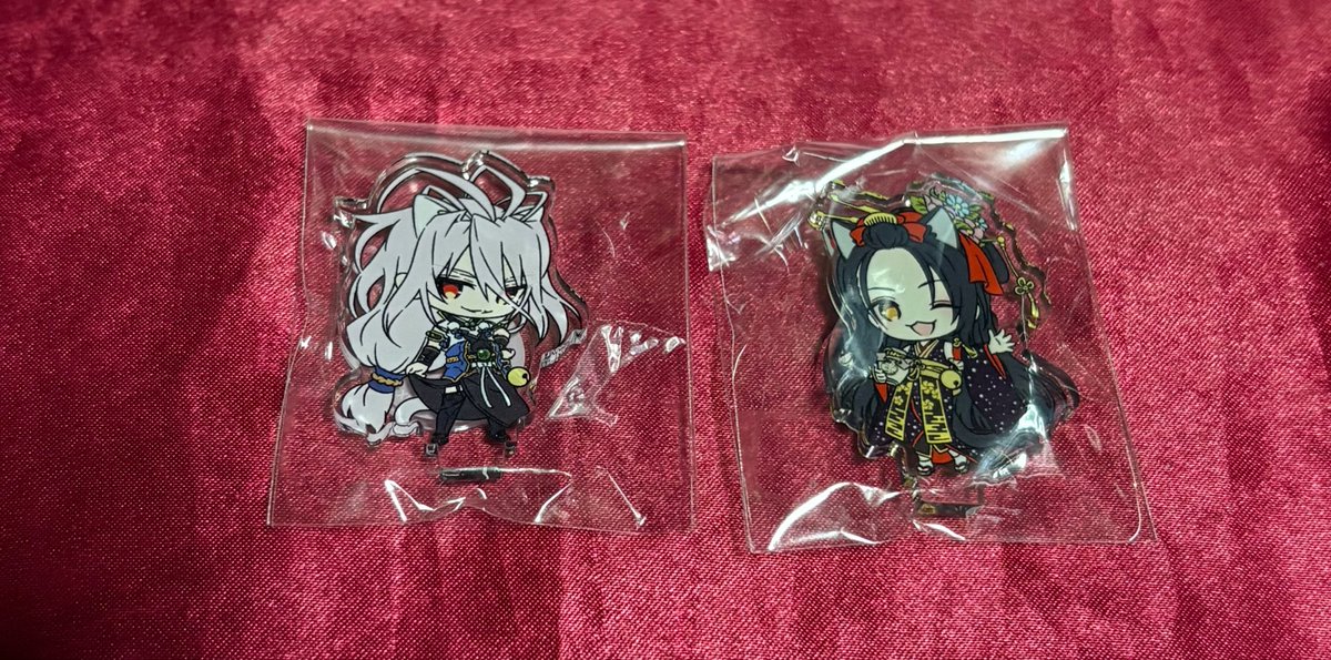 yrsgak693's tweet photo. 【譲渡】刀猫男士 刀剣乱舞 アクリルスタンド アクスタ ガチャガチャ とうらぶ とうにゃん

譲 千子村正 次郎太刀

求 買取 定価+送料

お気軽にお声掛けください。
まとめての方優先。
よろしくお願いいたします。 https://t.co/dTpA4wLTDF
