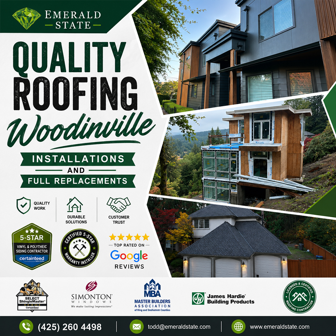 Emerald__State's tweet photo. Secure your home with a roof built to last by choosing Roofing Woodinville experts at Emerald State. We prioritize structural health and aesthetic appeal.
Visit: https://t.co/NO9x1LSUtk
#WindowsThatWork #Roofing #Siding #Windows #KirklandRoofing #RedmondSiding #SammamishWindows https://t.co/fePbMZeUuU