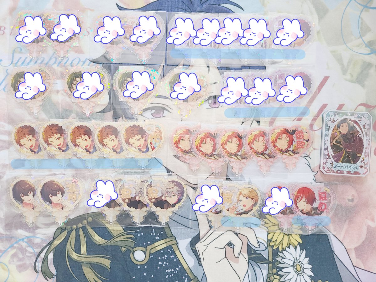 unyaokogoto2_'s tweet photo. 【譲渡】
あんスタ 中国 星推しクリアカード 限定スカウト

【譲】
桃李、千秋、奏汰、一彩、凪砂、宗、燐音、光、◎レオ、凛月、◎泉、嵐、夏目

【求】
無印……176円　青線……130円　＋送料

💠◎は青線含む方優先です。

お気軽にお声掛けくださいませ❁⃘*. https://t.co/8pjxkfEiWo