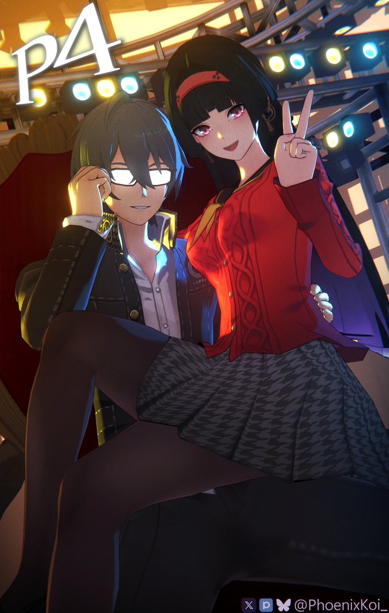 PhoenixKoi_'s tweet photo. ZZZ x Persona 4 📺☁️
Take me back to Inaba...
#AstraYao #AmagiYukiko https://t.co/vvOmTV4D9e