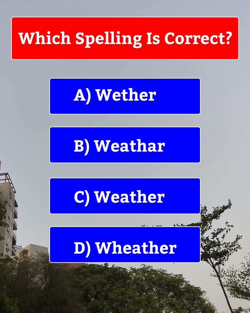 XEarthExplorer's tweet photo. English Test ⁉️
Your answer 👇 https://t.co/Zd379HYLj4