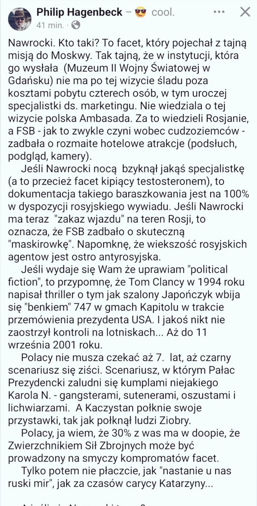 grzegorzkrajski's tweet photo. @wirtualnapolska "Prawi" wiedzą co w 2018 roku już po agresji Rosji na Ukrainę rzekomo ścigany przez Putina uzależniony ćpun @NawrockiKn robił w Moskwie?
#NawrockitoRosja 🇷🇺
#ZondaNawrocki
#zdrajca
#maskirowka
https://t.co/qAWzEd8Lm6 https://t.co/rGJYPxqUQM