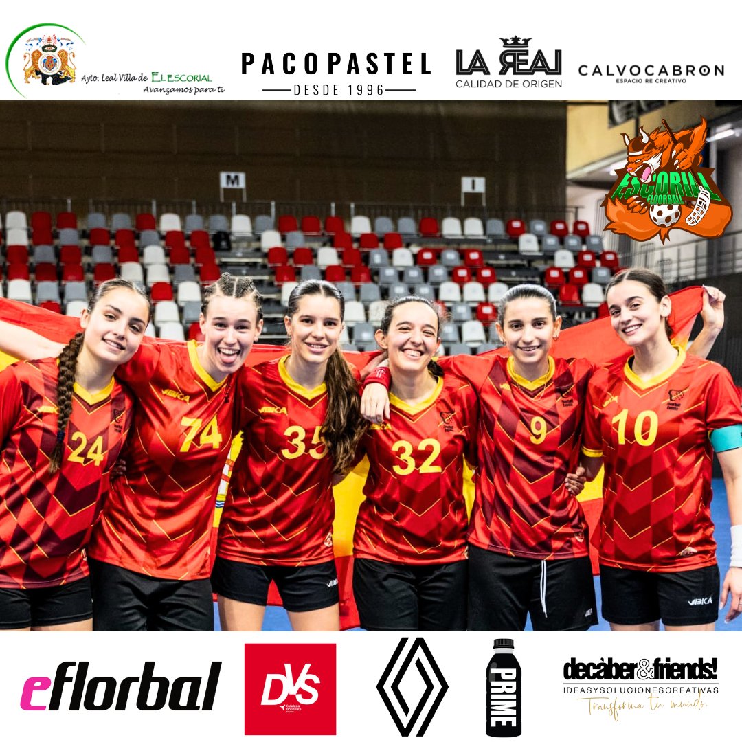 FblEscorial's tweet photo. Eva Gil
Clara Larnaudie
Zoe Rojo
Ana Roldán 
Sara Martínez
Paula Rodrigo 

Deseamos muchísima suerte a ambos combinados, tanto masculino como femenino, y os invitamos a todos a pasaros y disfrutar de este pedazo de ambiente, o seguirlo desde la app de la IFF. ⏯️ https://t.co/aqhvCscrQj