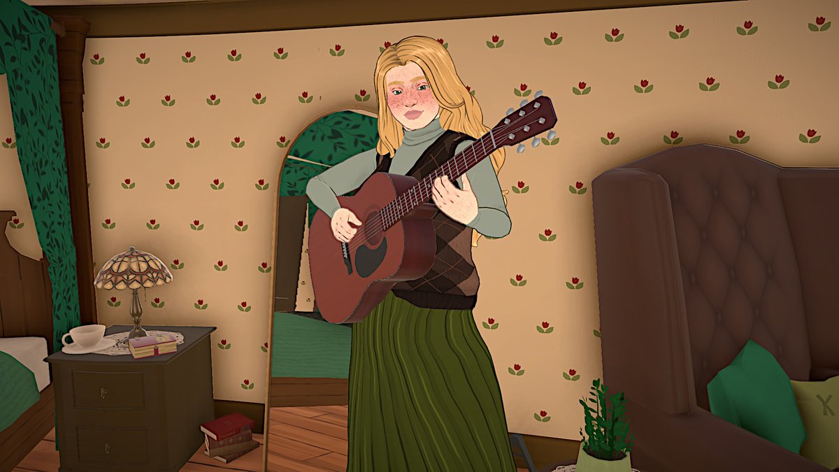 SimmerCharlie's tweet photo. Melilot Moonflower Brandybuck, Lottie for short, loved her family but the traditional expectations of Shire life began to stifle her spirit. She packed up her things and set out to find a place where a chaotic, music-loving night owl could truly spread her wings.

#Paralives https://t.co/NTJE8U4zek