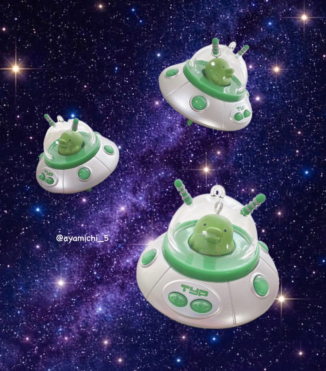 ayamichi_5's tweet photo. みみちとぱっち 宇宙をおさんぽ 𓂃 🛸 ⟡˚.⋆

UFOに載せたら宇宙飛び回ってるよ⋆⭒˚.⋆🔭

#たまごっち #Tamagotchi #UFO https://t.co/BBr9tcLZE2