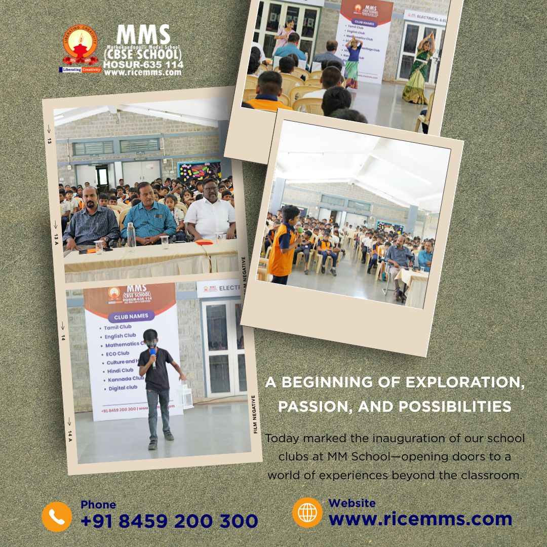 MmSchooltn's tweet photo. A Beginning of Exploration, Passion, and Possibilities
https://t.co/vkw9vv3sGd
#MMSchool #ClubsInAction #ExperientialLearning #StudentDevelopment #SkillBasedEducation #BeyondClassroom #LearningByDoing #FutureReady #HolisticEducation #ExperienceLearning #InspireFutures https://t.co/injyrwOLvy