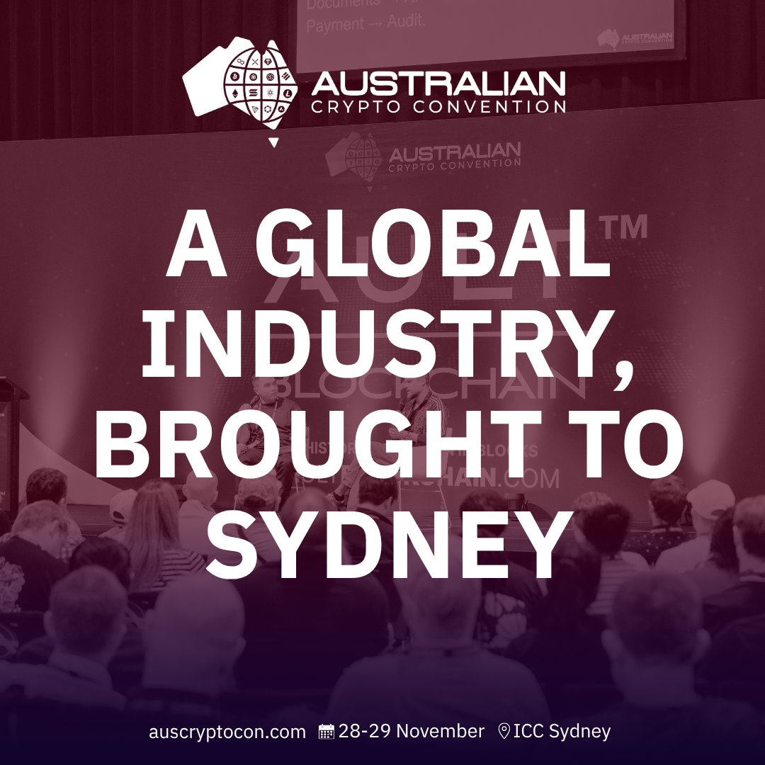 AusCryptoCon tweet picture