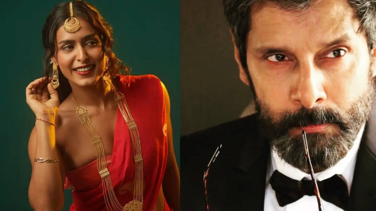 newottupdates's tweet photo. #Comali Fame #SamyukthaHegde is On BOARD For @chiyaan &amp; @anandshank's FILM ⭐

#RiyaShibu Plays Female Lead ✨ 

#Chiyaan63 #ChiyaanVikram https://t.co/ydnUE9xmvc