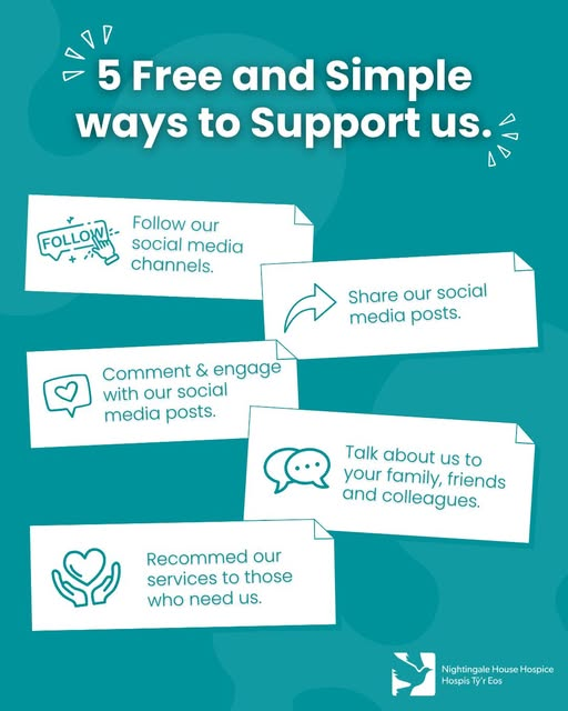 NightingaleHH's tweet photo. Support Your Local Hospice for Free!💙

Did you know there are simple, free ways you can support Nightingale House and help more people access our vital care?

Thank you for being part of our community. https://t.co/GkhskENVUG