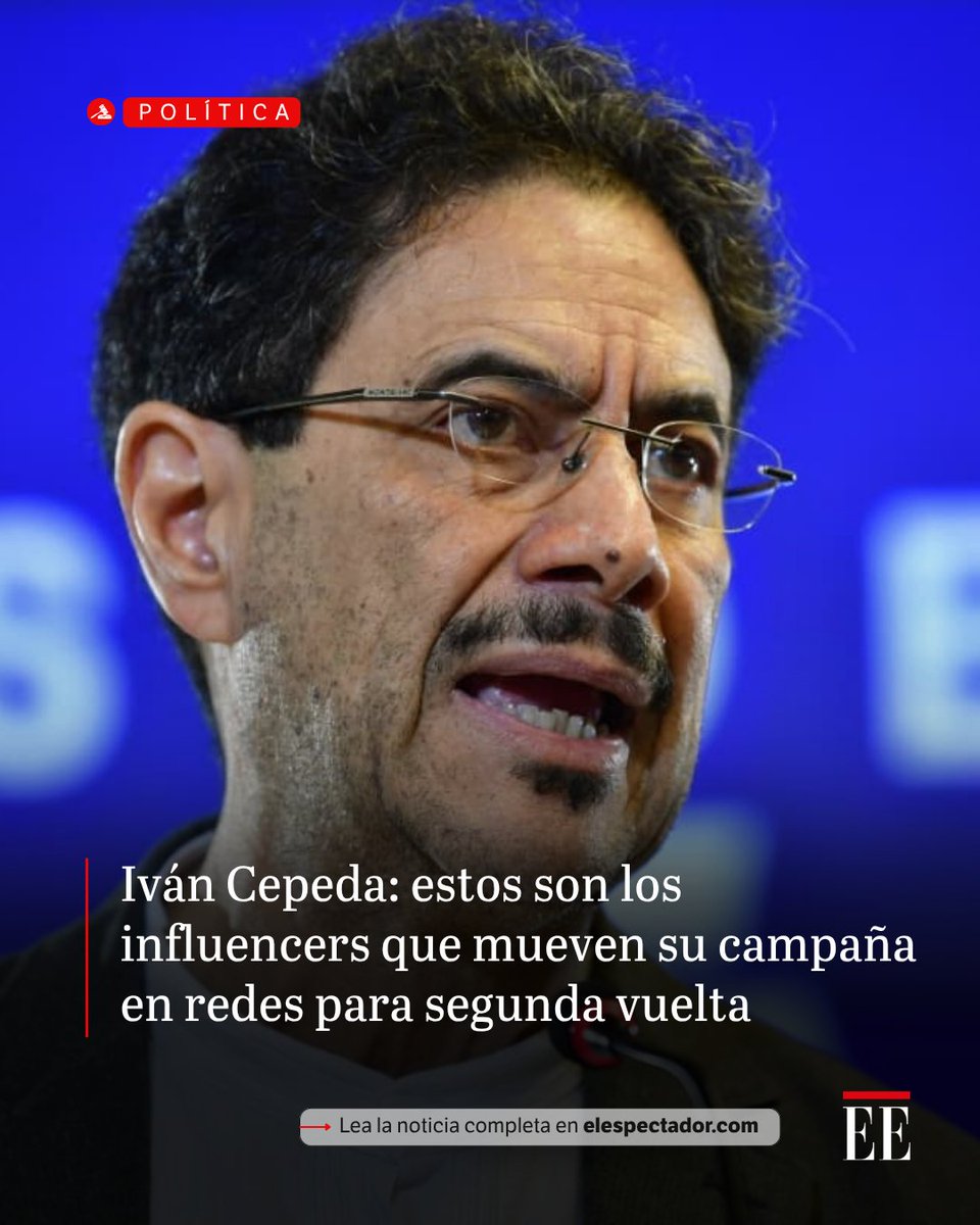 elespectador's tweet photo. La campaña de Iván Cepeda dio un giro a terrenos digitales y así toma fuerza mediante varios influencers: estas figuras le acompañan. 👉🏻 https://t.co/W7t5ivYugd https://t.co/jCUVvn0Ctv