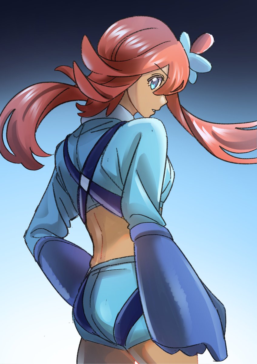 rioruka896's tweet photo. SFW  
Skyla 

#ポケモン #pokemonㅤㅤ https://t.co/ECENiRVU3L