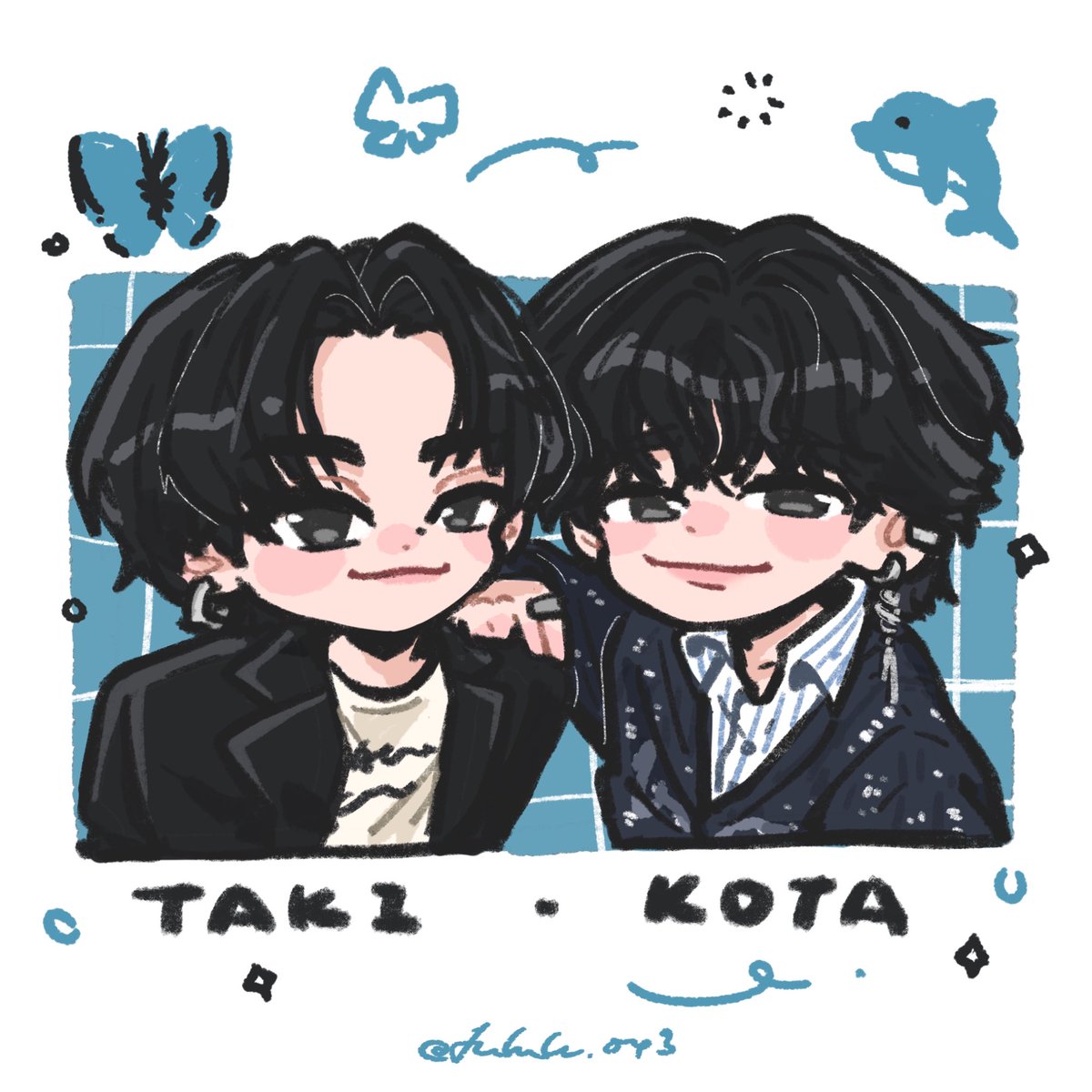r_vation_'s tweet photo. / 🦋◾️🐬

#TAKI #KOTA https://t.co/9uK5FjU9xz