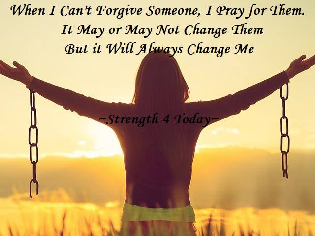 Strengthfor2day's tweet photo. When I Can't #Forgive Someone, I #Pray For Them.
It May Or May Not #Change Them
But It Will Always Change Me.

Amen 🙏 #God #Jesus #Lord #RecoveryPosse #Strengthfor2day #ForgiveOthers #FreeOurselves https://t.co/4x0b2lm0ZT