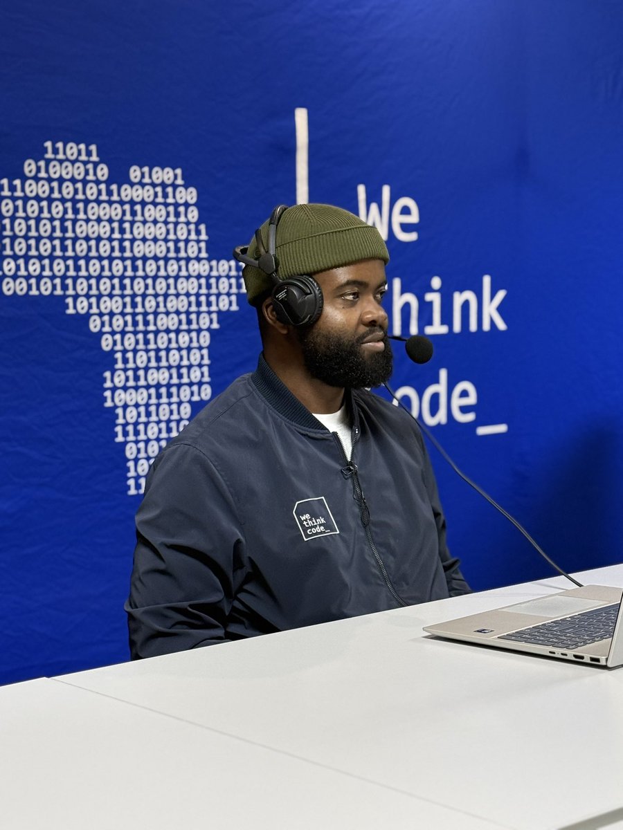 5FM's tweet photo. ๐ You thought we done?
The energy continues at the Code Youth Bootcamp as @lulaodiba, host of #5Drive 12โ3, joins us live from the campus in Rosebank! ๐๐ป
More conversations, more inspiration, and more future tech talent in action. โจ
#CodeYouth #YouthMonth #5FM https://t.co/ZKh6hhPdI4