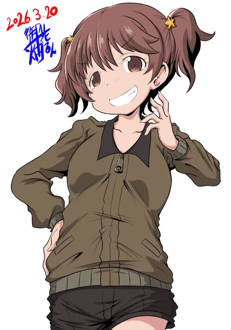 あと一枚で最近の絵柄でガルパン4枚埋め達成できるんですが おっぱい描きたくてしょうがないので調べてたらノンナさん結構公式で水着が多いのでノンナさんで占めたいなあとか思いました 思いました