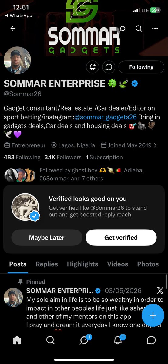 Domiswae's tweet photo. @SommarEnt @JayOjo40 Active on both accounts
You can check my timeline to confirm @JayOjo40 
9165819706..opay
God bless you boss https://t.co/zSsVNGcM39
