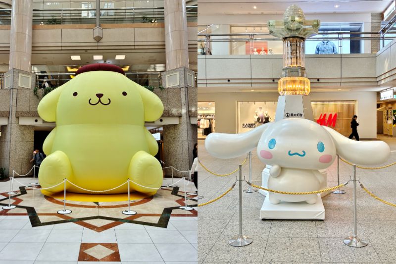 hama_pita's tweet photo. 🎀サンリオフェス2026 in みなとみらい🎀

🚉みなとみらい駅
🛍️マークイズ＆ランドマークプラザ
サンリオ仕様の装飾が可愛い🥰

📱サンリオ公式アプリのスポット巡りに参加して、アクリルチャームもGET✨ https://t.co/BrDeem6P77