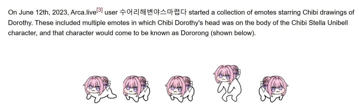 R4Z0R2305's tweet photo. Hello my wonderful doro friends,

Today marks a very special day today, today is doros birthday 🎂 maybe THE most important chibi, meme and or mascot in the Internet history and for me.

If it weren't for her and the community i wouldn't have found all the amazing friends....1 https://t.co/iz8PAttgPs