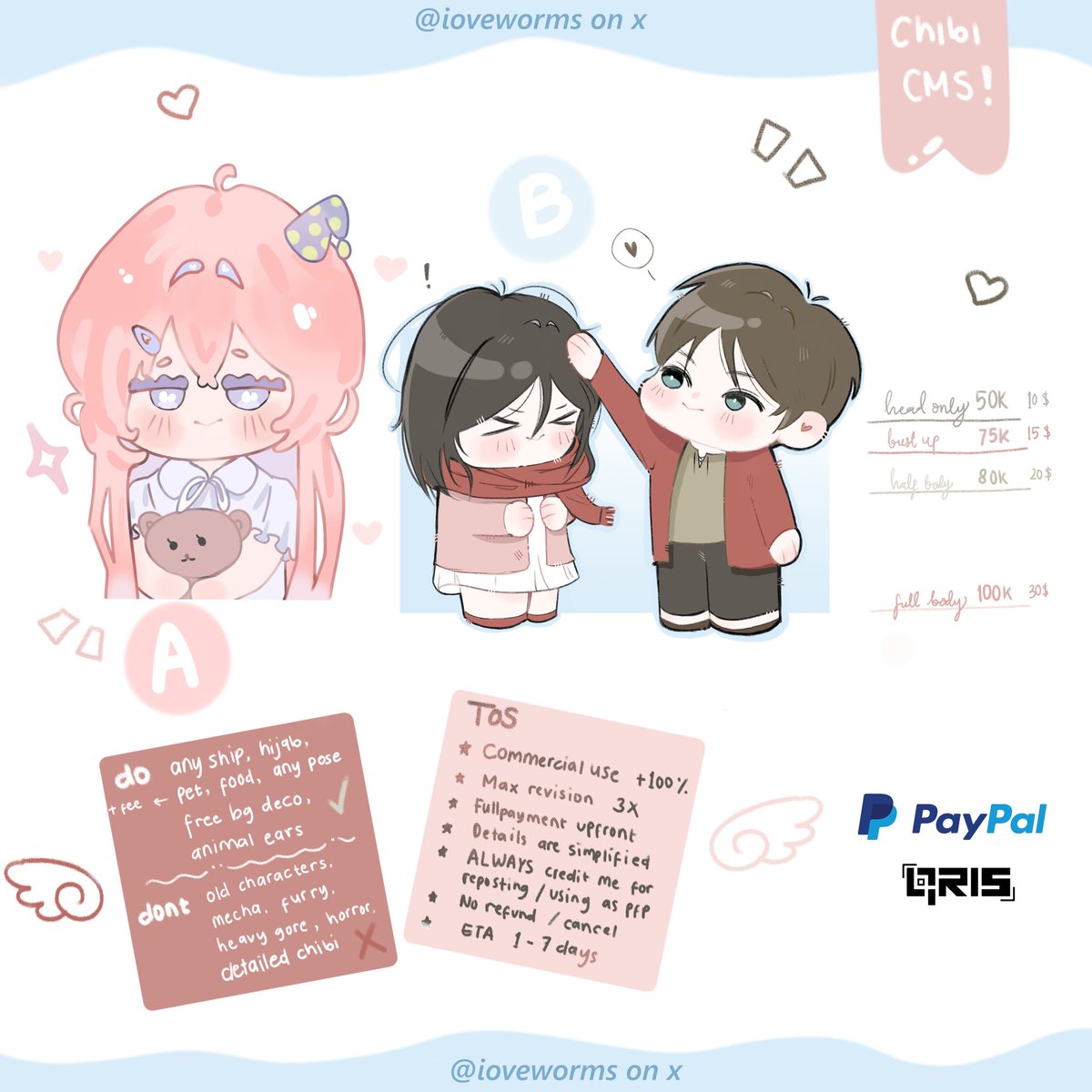asha ۶ৎ urgent commission tweet media